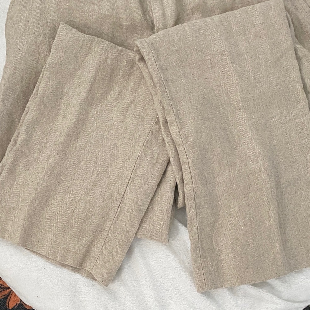Black Brown 1826 Men's Beige Chinos - Picture 8 of 9